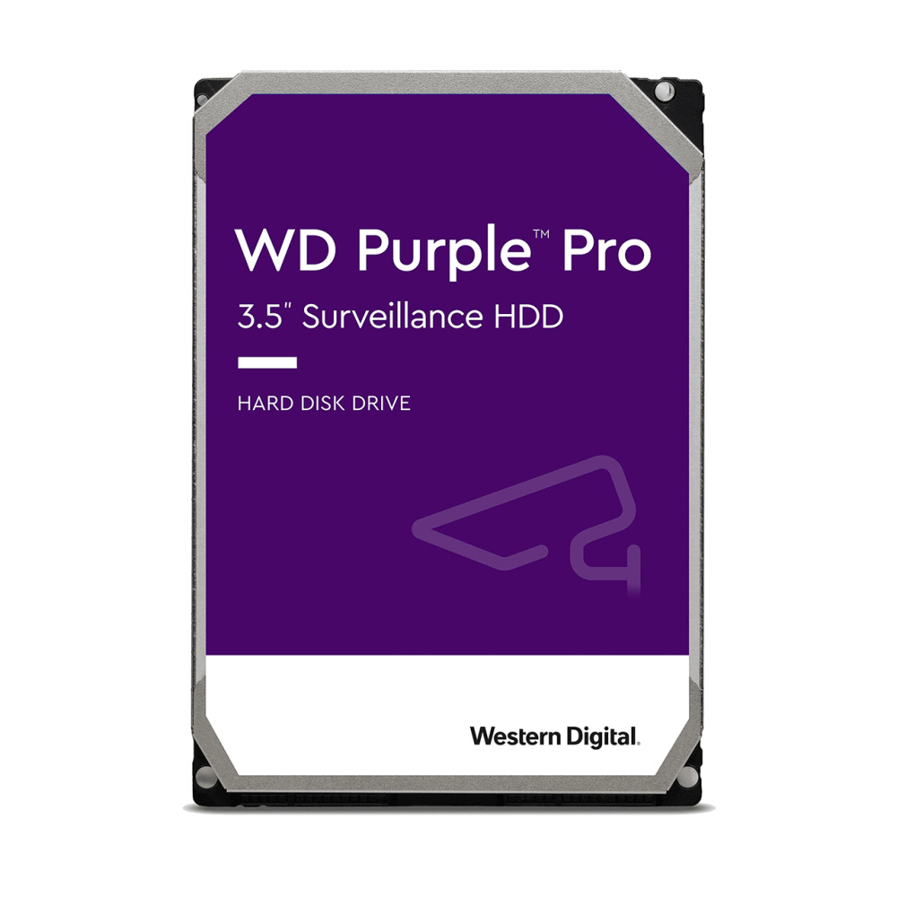 Discos Duros para Videovigilancia | WESTERN DIGITAL WD142PURP — Disco Duro para Videovigilancia 3.5", 14TB, SATA III, 6 Gbit/s, 7200RPM, 512MB Caché