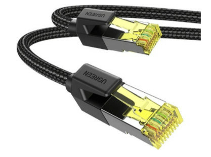 Cables Patch | UGREEN 80423 — Cable Patch Cat7 FFTP, RJ-45 Macho - RJ-45 Macho, 2 Metros, Negro