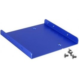 Soportes y Accesorios para Montaje | ADATA H/AD S- BRACKET D/BL — Bracket para Montaje de Disco Duro/SSD 2.5" - 3.5'', Azul