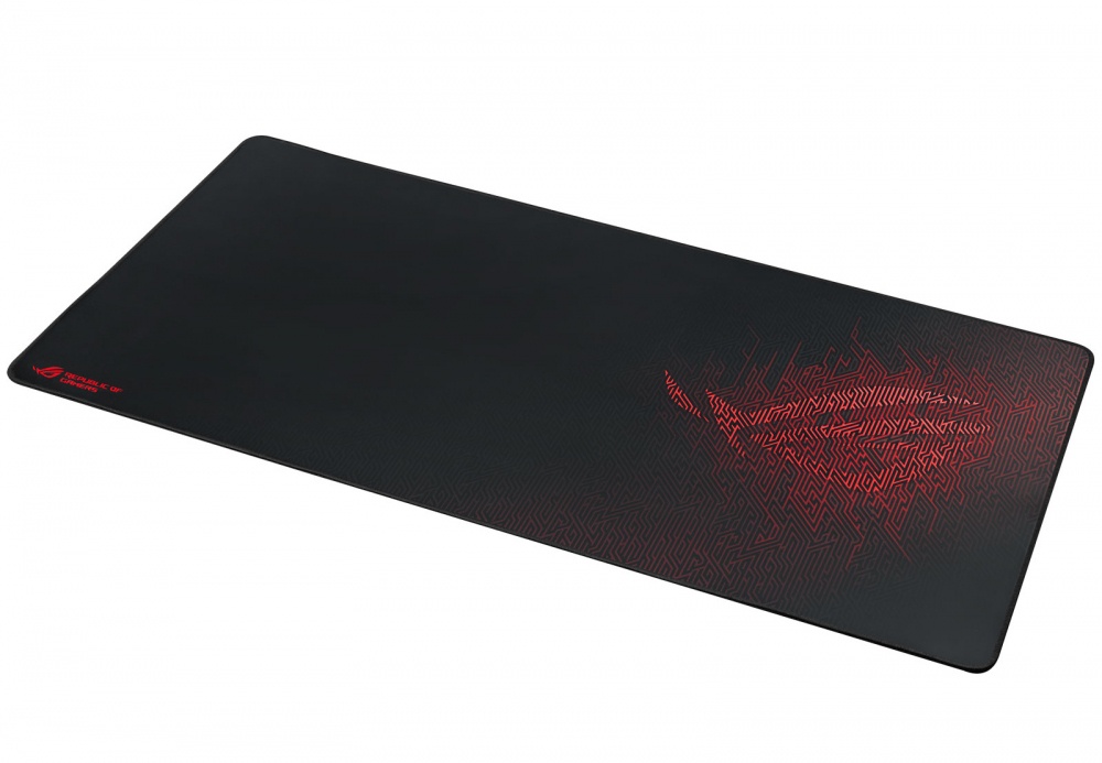 Mousepads | ASUS 90MP00K1-B0UA00 — Mousepad ROG Sheath, 90 x 44cm, Grosor 3mm, Negro/Rojo