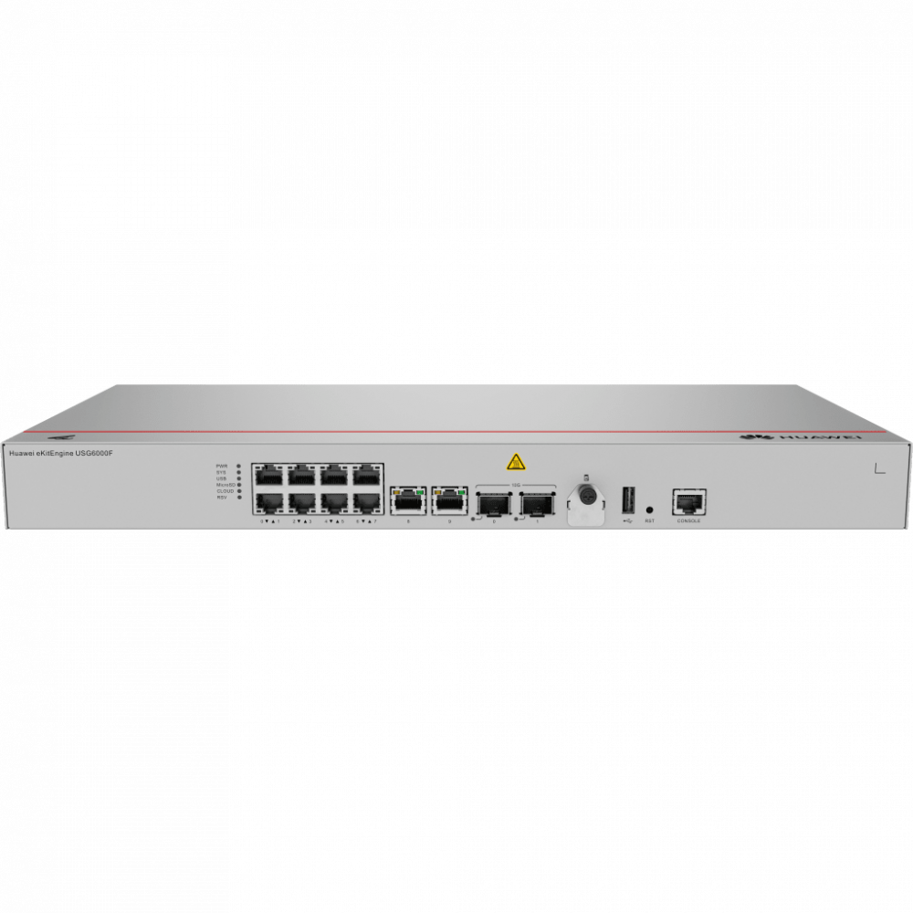 Firewall | HUAWEI USG6000F-S125 — Firewall , Alámbrico, 10 x RJ-45, 2 x SFP+, 4000 Mbit/s