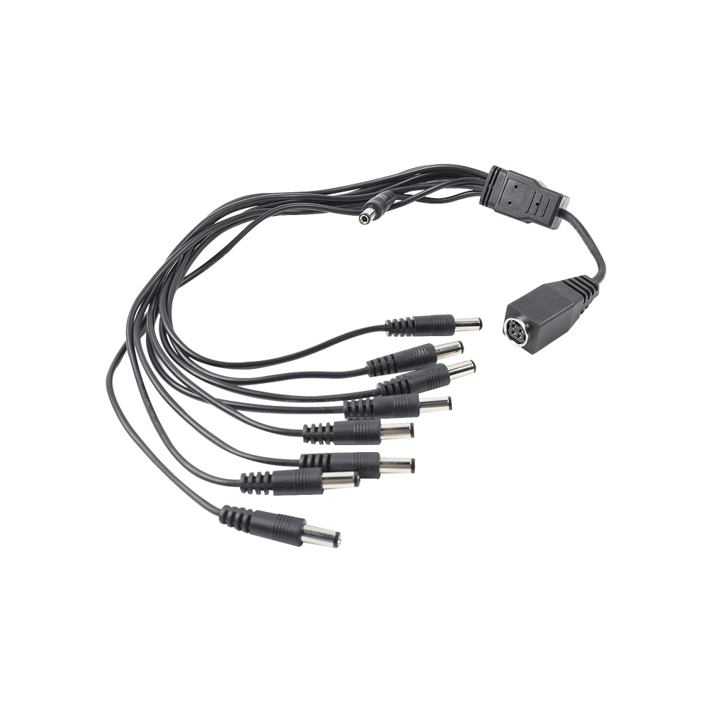 Energía para Cámaras y Grabadoras | HIKVISION DS-9WAYC — Cable Alimentador de 9 Vías, 12Vcd, para 8 Cámaras