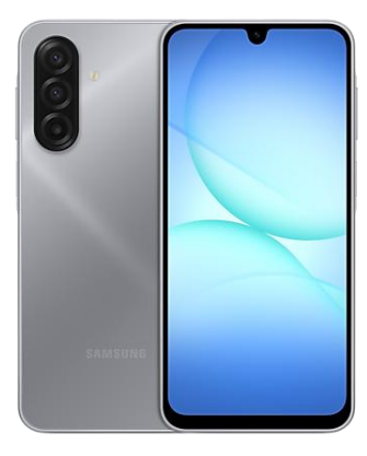 Celulares | SAMSUNG 8806097668268 — A17 6.7" Dual SIM, 128GB, 4GB RAM, Gris