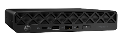 Mini PC's | HP E36D6LT — Mini PC ProDesk 4 AI G1i, Intel Core Ultra 5 225T, 16GB, 512GB SSD, Windows 11 Pro