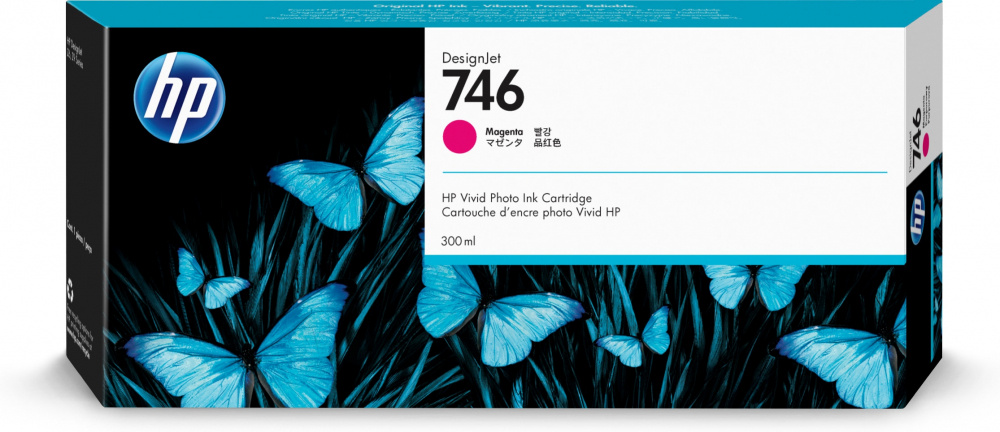 Cartuchos | HP P2V78A — Cartucho 746 Magenta Original, 300ml
