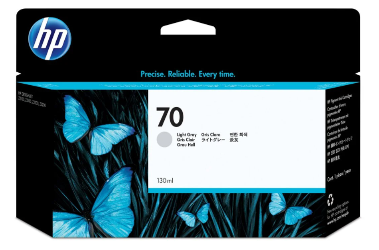 Cartuchos | HP C9451A — Cartucho 70 Gris Claro 130ml