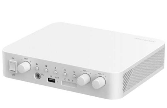 Amplificadores y Receptores AV | HIKVISION DS-QAE1A80G1-VB(B) — Amplificador de Audio , Alámbrico/Inalámbrico, Bluetooth, 4.0 Canales, USB