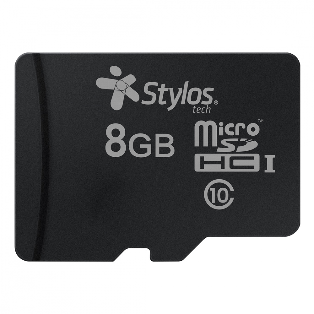 Memorias Flash | STYLOS STMSDS1B — Memoria Flash , 8GB MicroSDHC Clase 10