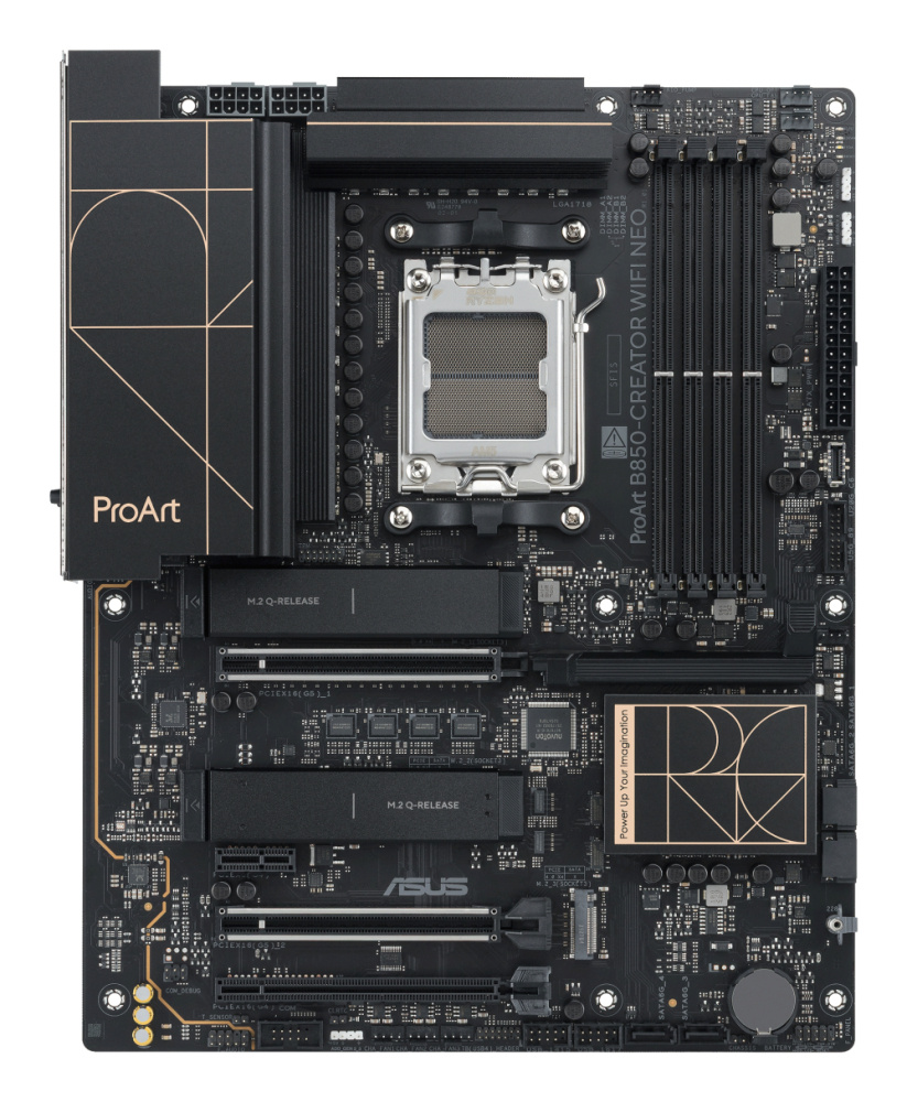 Tarjetas Madre | ASUS 90MB1P60-M0VAY0 — Tarjeta Madre B850-CREATOR, ATX, Socket AM5, AMD B850, 256GB DDR5, HDMI/DP para AMD