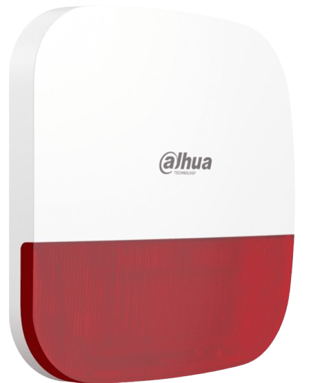 Sirenas | DAHUA DHI-ARA13-W2(915) — Sirena con Estrobo , para Exterior, Inalámbrico, 110dB