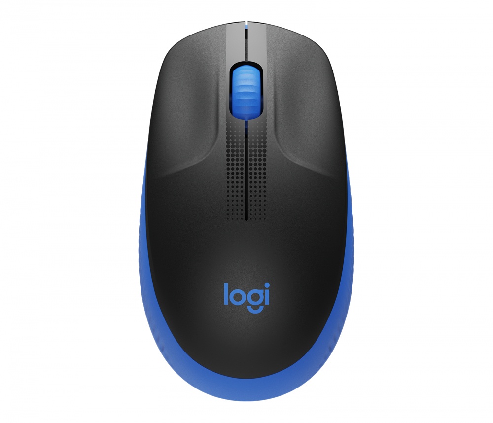 Mouse | LOGITECH 910-005903 — Mouse Óptico M190, RF Inalámbrico, 1000DPI, Azul