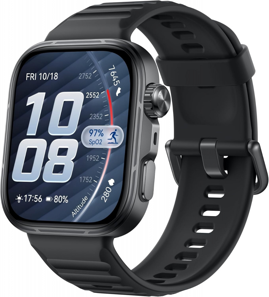 Smartwatch | HUAWEI 55020HRF — Smartwatch Fit 5 Pro, AMOLED, Android/iOS, Negro - Resistente al Agua