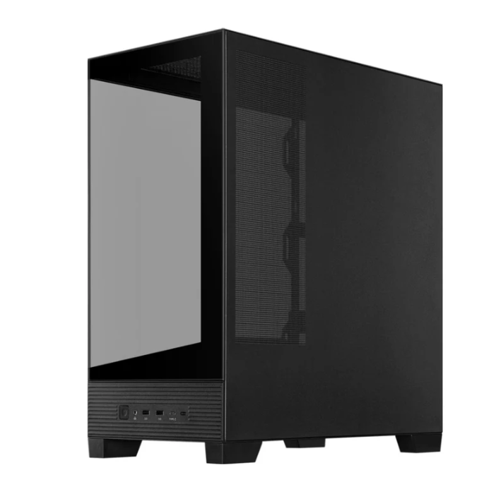 Gabinetes | ASUS A31 TG BLACK — Gabinete A31 TG, Midi-Tower, ATX/Micro-ATX/Mini-ITX, USB 3.0, sin Fuente, sin Ventiladores Instalados, Negro