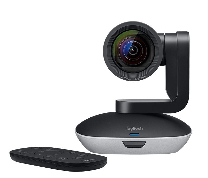 Sistemas de Conferencia | LOGITECH 960-001184 — Cámara de Videoconferencia PTZ Pro 2, Full HD, USB-A