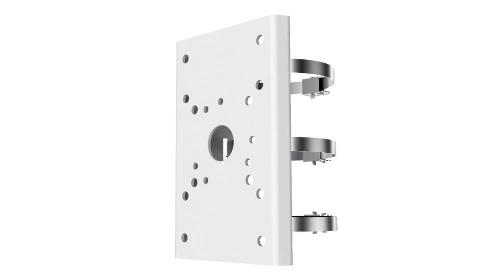 Brazos y Soportes | HIKVISION DS-PRB-1200 — Montaje de Poste para Radar , Blanco