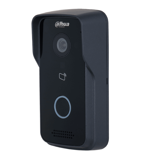 Accesorios para Videoporteros | DAHUA DHI-VTO2111D-P-S3 — Frente de Calle , Alámbrico, Altavoz, Negro