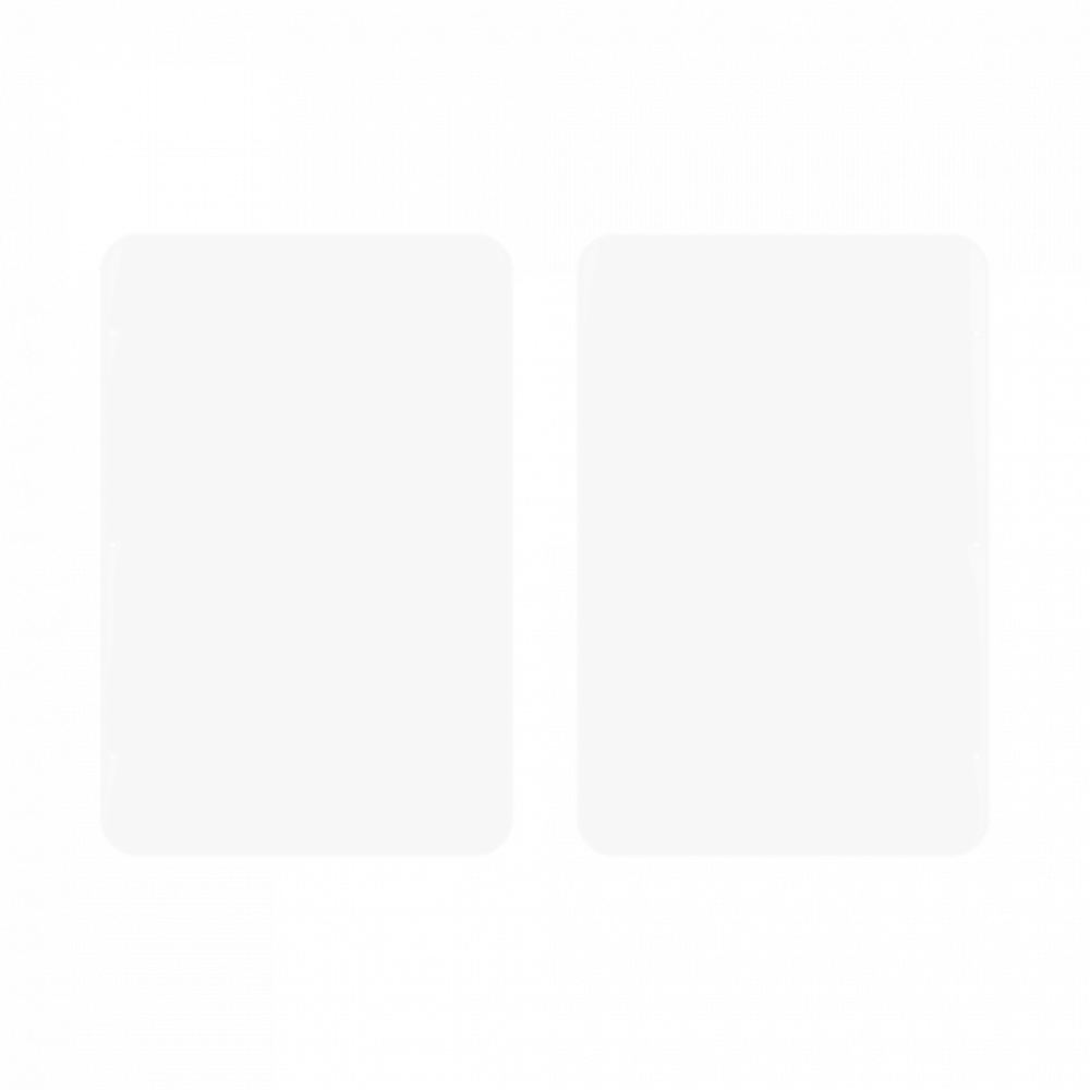 Puertas de Cortesía y Torniquetes | HIKVISION DS-KSD24P650-2PCS — Kit de Aletas DS-KSD24P650, Acrílico