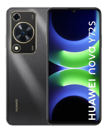 Celulares | HUAWEI Huawei_NovaY72S_8/128_Black — Nova Y72s 6.75" Dual SIM, 128GB, 8GB RAM, Negro