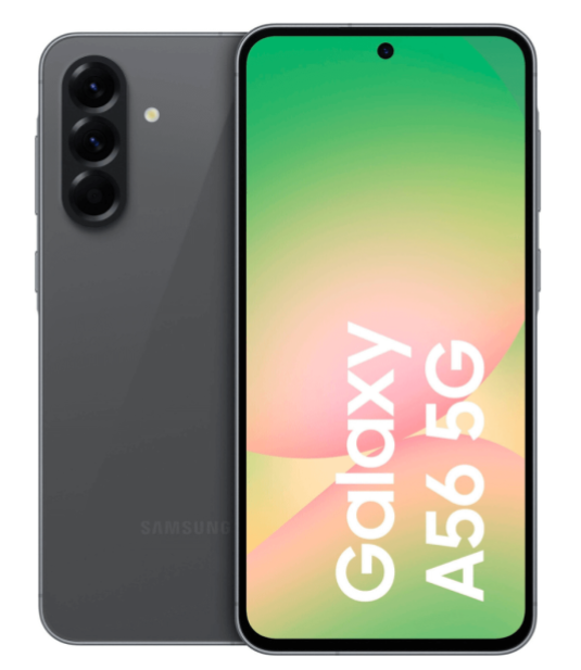 Celulares | SAMSUNG SAM-A56 5G-8+256-NEGRO — A56 5G 6.7", 256GB, 8GB RAM, Negro