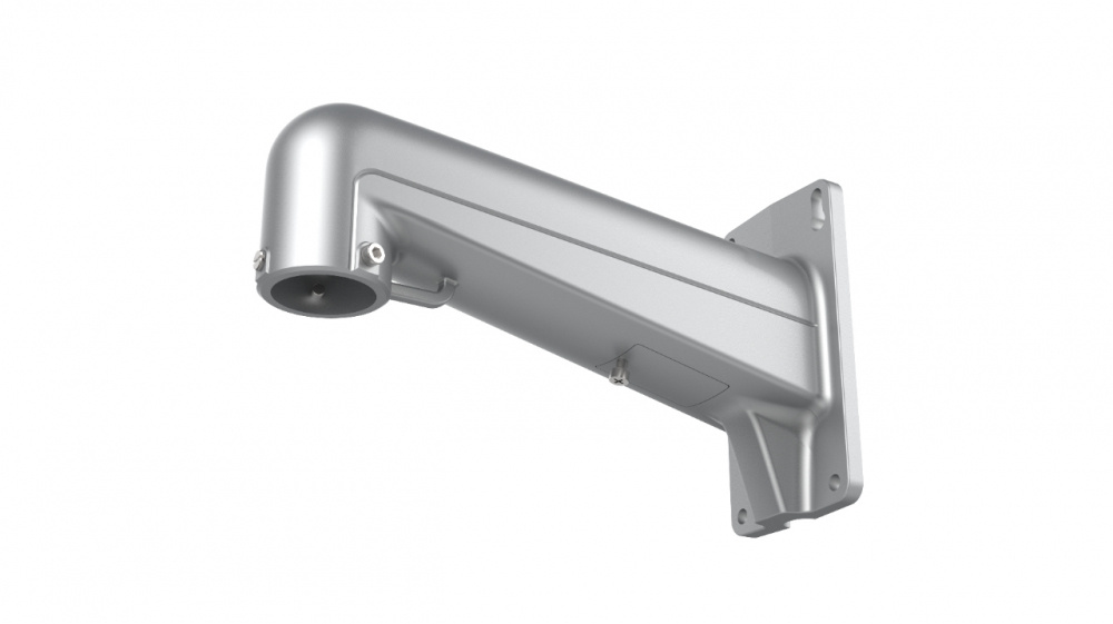 Brazos y Soportes | HIKVISION DS-1602ZJ-P — Montaje de Pared para Cámaras Domo/PTZ, Plata