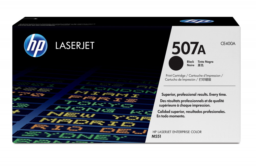 Tóner | HP CE400A — Tóner 507A Negro Negro, 5.500 Páginas