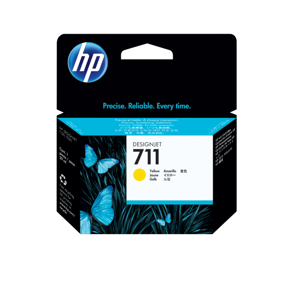 Cartuchos | HP CZ132A — Cartucho 711 Amarillo Original 29ml