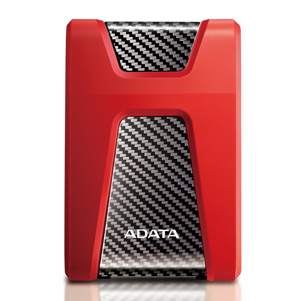 Discos Duros Externos | ADATA AHD650-1TU31-CRD — Disco Duro Externo HD650 2.5", 1TB, Micro USB-B 3.0, Rojo, Resistente a Golpes, para Mac/PC