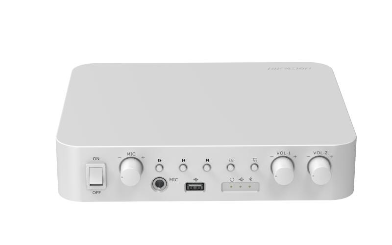 Amplificadores y Receptores AV | HIKVISION DS-QAE0A60G1-VB — Amplificador de Audio , Alámbrico/Inalámbrico, Bluetooth, 2.0 Canales
