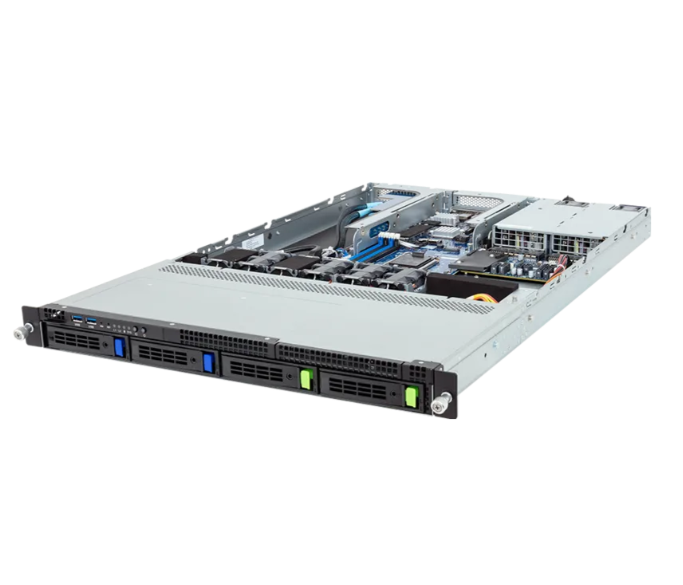 Servidores | GIGABYTE R133-X10-AAA2 — Servidor , Intel Xeon E-2468, 32GB DDR5, 2.5/3.5", SATA III, Rack (1U) - no Sistema Operativo Instalado