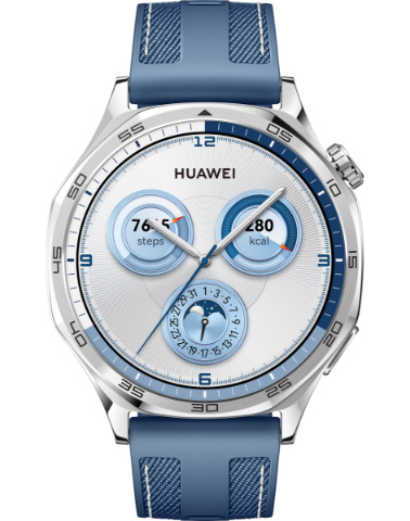 Smartwatch | HUAWEI 55020DGE — Smartwatch GT 5, AMOLED, Android/iOS, Azul - Resistente al Agua