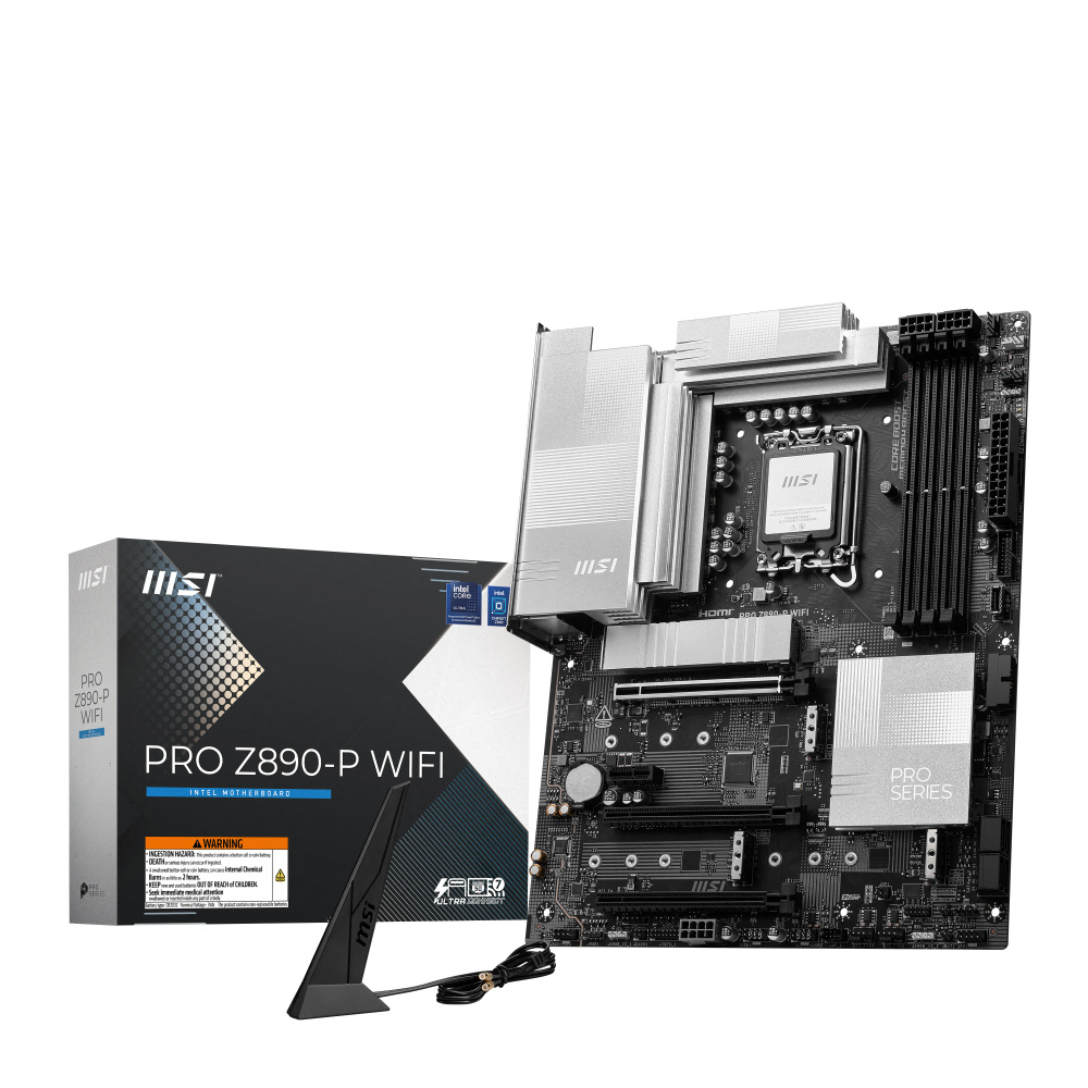Tarjetas Madre | MSI PRO Z890-P WIFI — Tarjeta Madre , ATX, LGA 1851, Intel Z890, 256GB DDR5, HDMI/DP para Intel