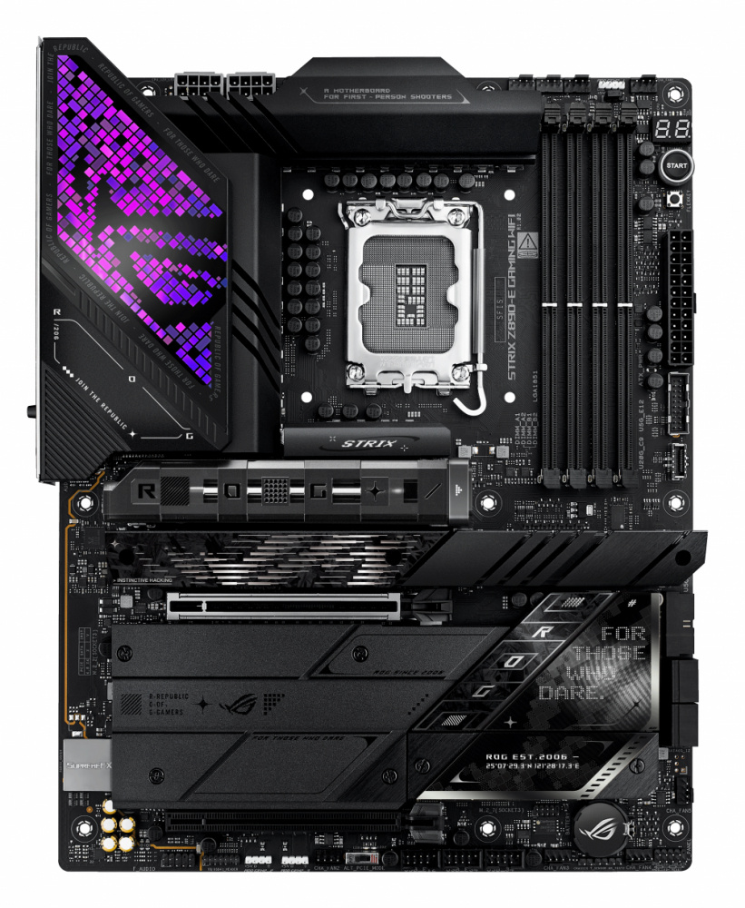 Tarjetas Madre | ASUS 90MB1IM0-MVAAY0 — Tarjeta Madre ROG STRIX Z890-E GAMING WIFI, ATX, LGA 1851, Intel Z890, 192GB DDR5, HDMI/DP para Intel