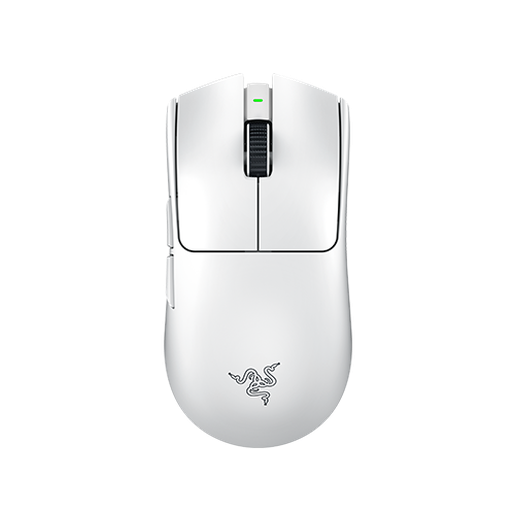 Mouse | RAZER RZ01-05120200-R3U1 — Mouse Gamer Viper V3 Pro White Edition, Inalámbrico, Óptico, 35.000DPI, RF Wireless/USB-C, Blanco