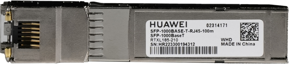 Módulos Transceptores | HUAWEI SFP-1000BASET — Módulo Transceptor , RJ-45, 1000 Mbit/s, 100 Metros