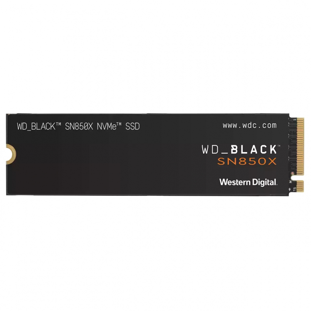 SSD | WESTERN DIGITAL WDS400T2X0E-00BCA0 — SSD WD SN850X NVMe, 4TB, M.2, 6600 MB/s Escritura, 7300 MB/s Lectura, PCI Express 4.0
