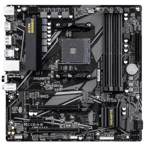 Tarjetas Madre | GIGABYTE B550M DS3H AC R2 1.0 — Tarjeta Madre , Micro-ATX, Socket AM4, AMD B550, 128GB DDR4, HDMI para AMD
