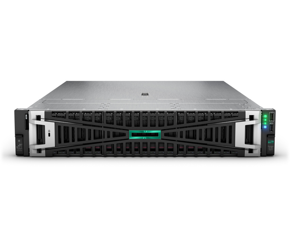 Servidores | HP ENTERPRISE P81834-DM5 — Servidor HPE ProLiant DL385 Gen11 9115, AMD Epyc 9115, 64GB DDR5, 1.92TB, máx. 16TB, 2.5", SATA III, 2U - no Sistema Operativo Instalado