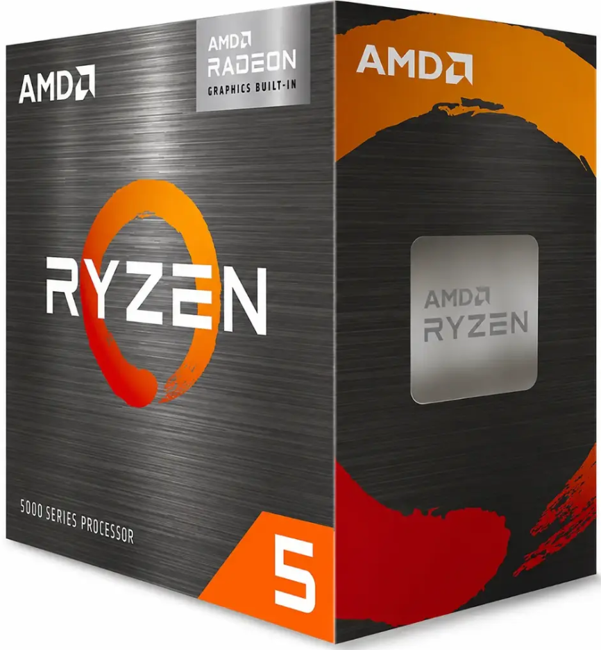 Procesadores para PC | AMD 100-100000261BOX — Procesador Ryzen 5 5600GE con Radeon Graphics, Socket AM4, 4.40GHz, 6 Núcleos, 16MB Caché - Incluye Disipador