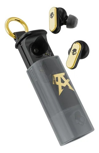 Audífonos Intrauriculares | SKULLCANDY S2DTW-T018 — Audífonos Intrauriculares con Micrófono Dime Evo Canelo Edición Especial, Inalámbrico, Bluetooth, Negro