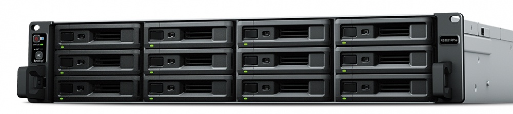 Servidores NAS | SYNOLOGY RS3621RPXS — Servidor NAS RackStation de 12 Bahías, Intel Xeon D-1531 2.20GHz, 8GB DDR4, USB 3.0, Negro ― no Incluye Discos Duros
