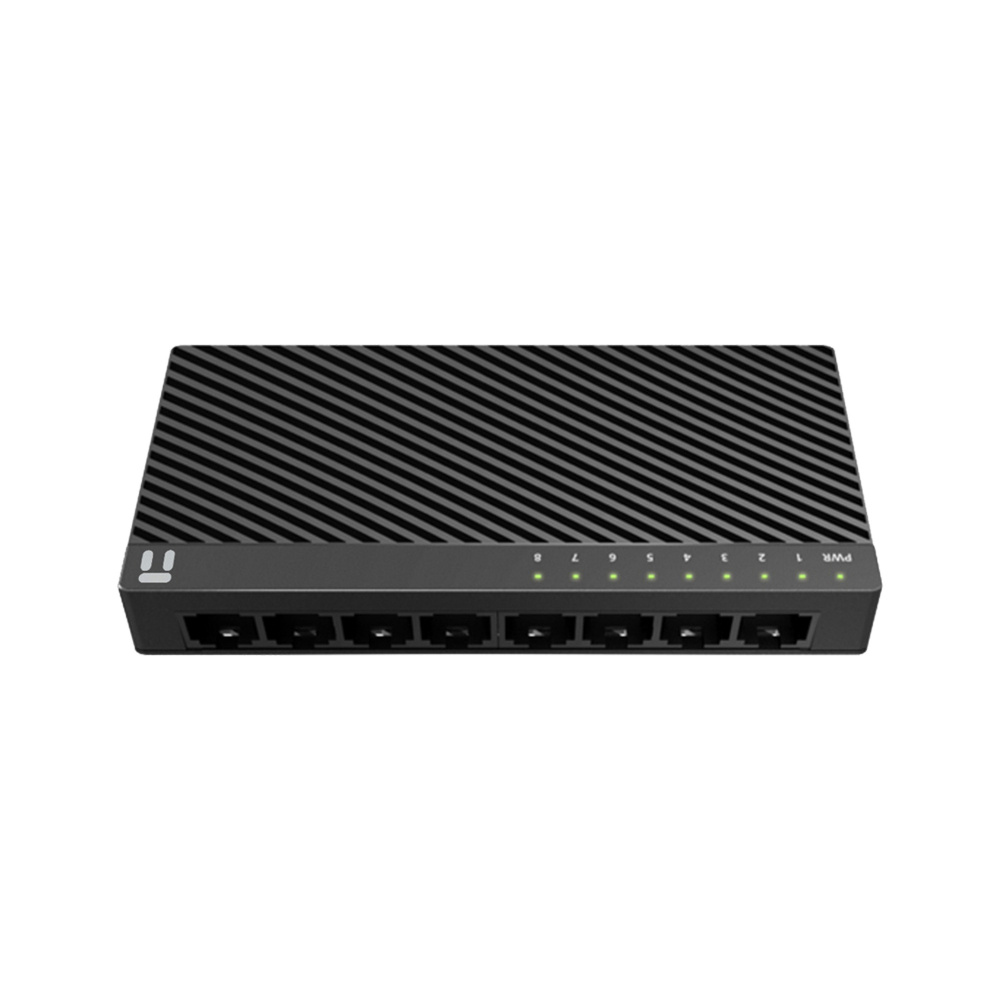 Switches | NETIS ST3108C — Switch Fast Ethernet , 8 Puertos10/100Mbps, 8Gbit/s, 2000 Entradas - No Administrable