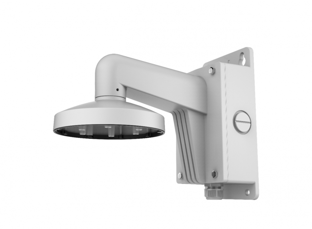 Brazos y Soportes | HIKVISION DS-1473ZJ-155B — Montaje de Pared para Cámaras Domo , Blanco