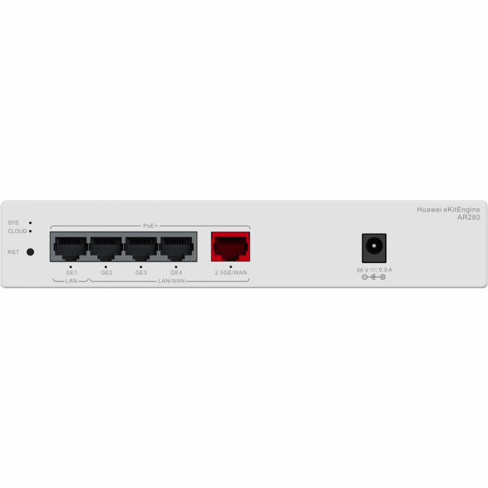 Switches | HUAWEI AR280 — Switch , 4 Puertos Gigabit Ethernet 10/100/1000, 2 Gbit/s, Administrado