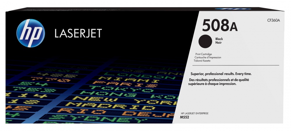 Tóner | HP CF360A — Tóner 508A Negro, 6.000 Páginas