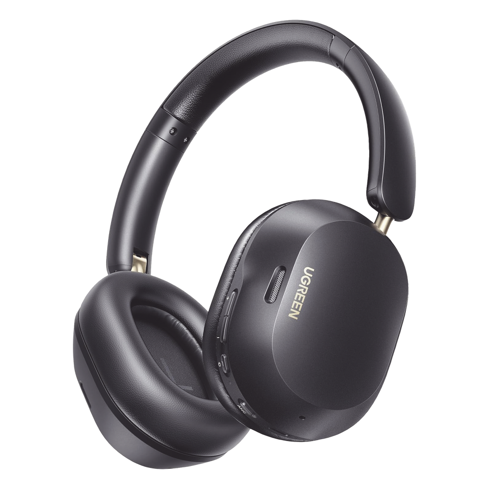 Audífonos | UGREEN 35757 — Audífonos con Micrófono HiTune Max5c, Bluetooth, Cancelación de Ruido, Inalámbrico, USB-C, Negro