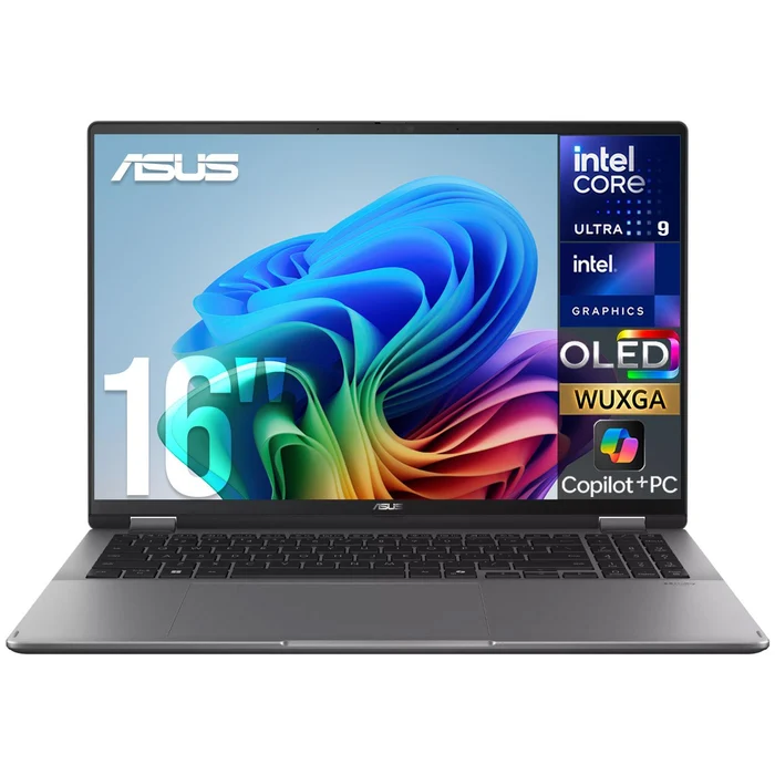 Laptops | ASUS TP3607AA-IS99T — Laptop Vivobook 16 Flip TP3607, 16" 1920x1200 WUXGA Táctil, Intel Core Ultra 9 386H, 32GB, 1TB SSD, Windows 11 Home, Inglés