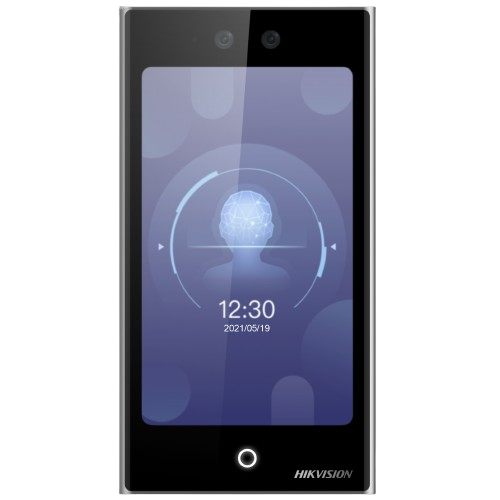 Control de Acceso y Asistencia Biométrico | HIKVISION DS-K1T673DWX-E1 — Control de Acceso y Asistencia Biométrico , 10.000 Huellas, 50.000 Tarjetas, 10.000 Rostros, RJ-45/RS-485/Wiegand/USB
