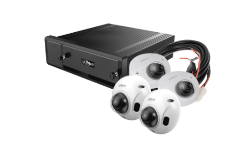 Grabadoras de Video en Red (NVR) | DAHUA DAHUA AUTOBÚS INTELIGENTE — NVR de 8 Canales DHT4350016 para 2 Discos Duros, máx. 4TB, 2 x USB 2.0, 1 x RJ-45