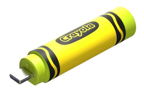 Memorias USB | SANDISK SDCZIC-128G-G46L — Memoria USB Crayola, 128GB, USB-C 3.0, Amarillo
