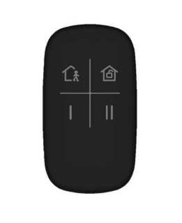 Teclados y Controles Remoto | HIKVISION DS-PKF1-WB(B)/BLACK — Control Remoto DS-PKF1-WB(B), 4 Botones, RF inalámbrico